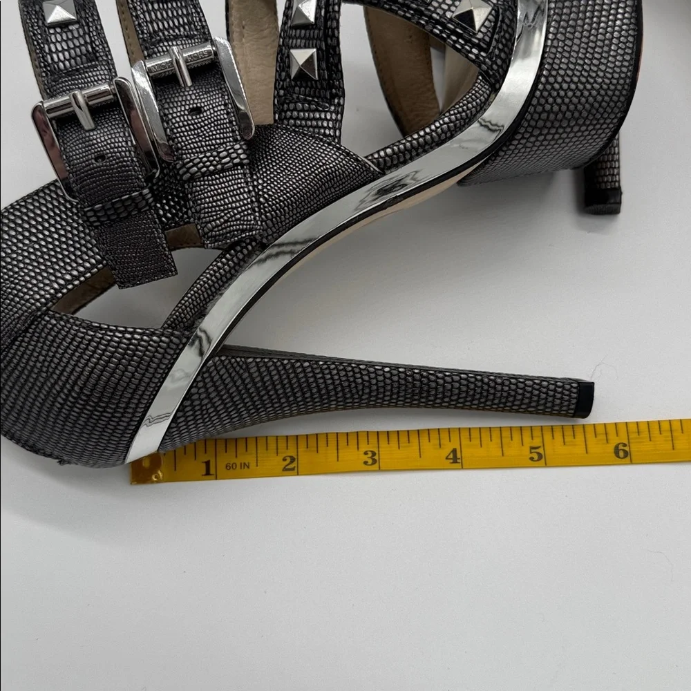 Michael Kors Aria Strappy Studded Platform Sandals